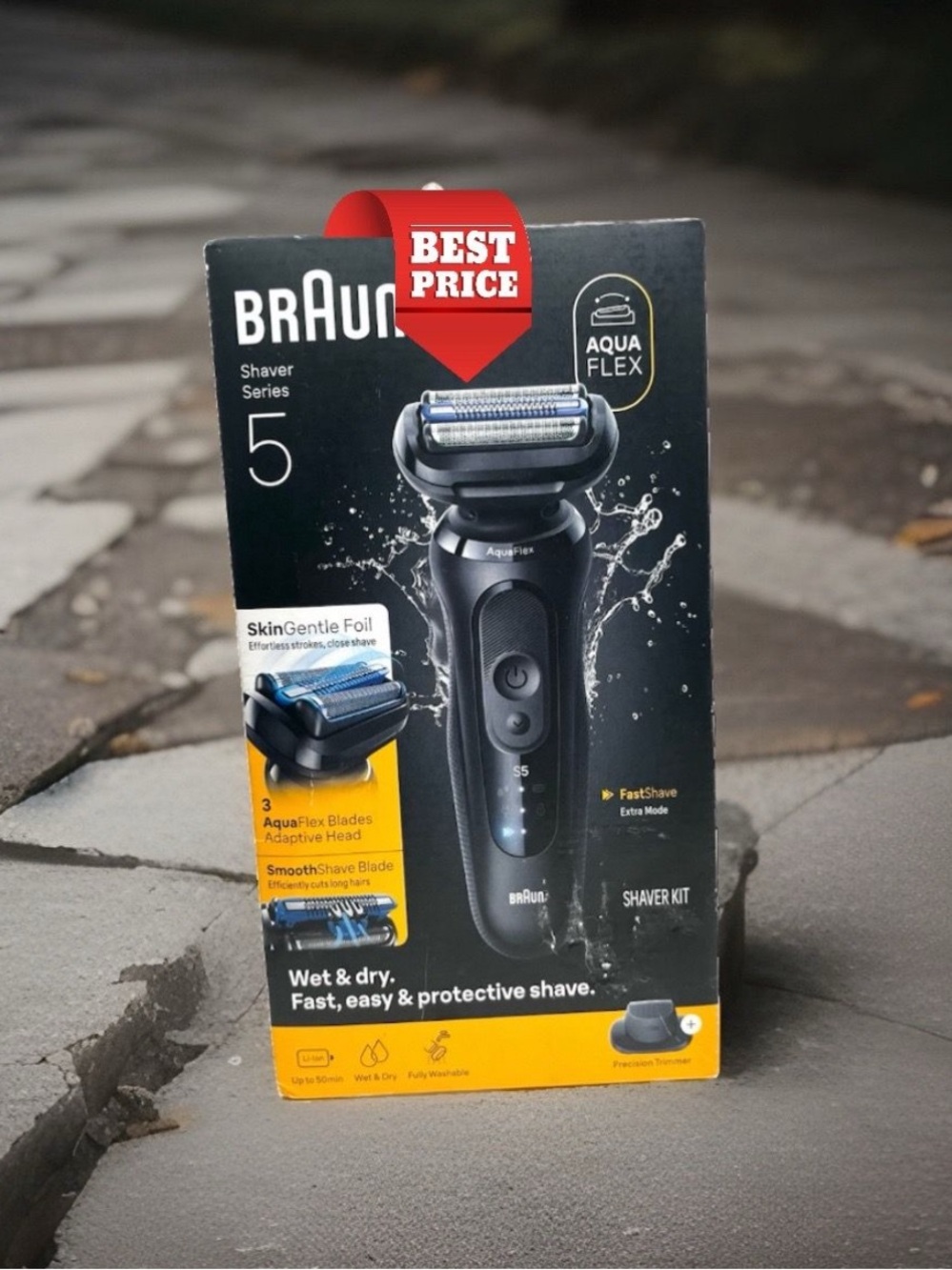 Braun Series 5 Electric Shaver – Black